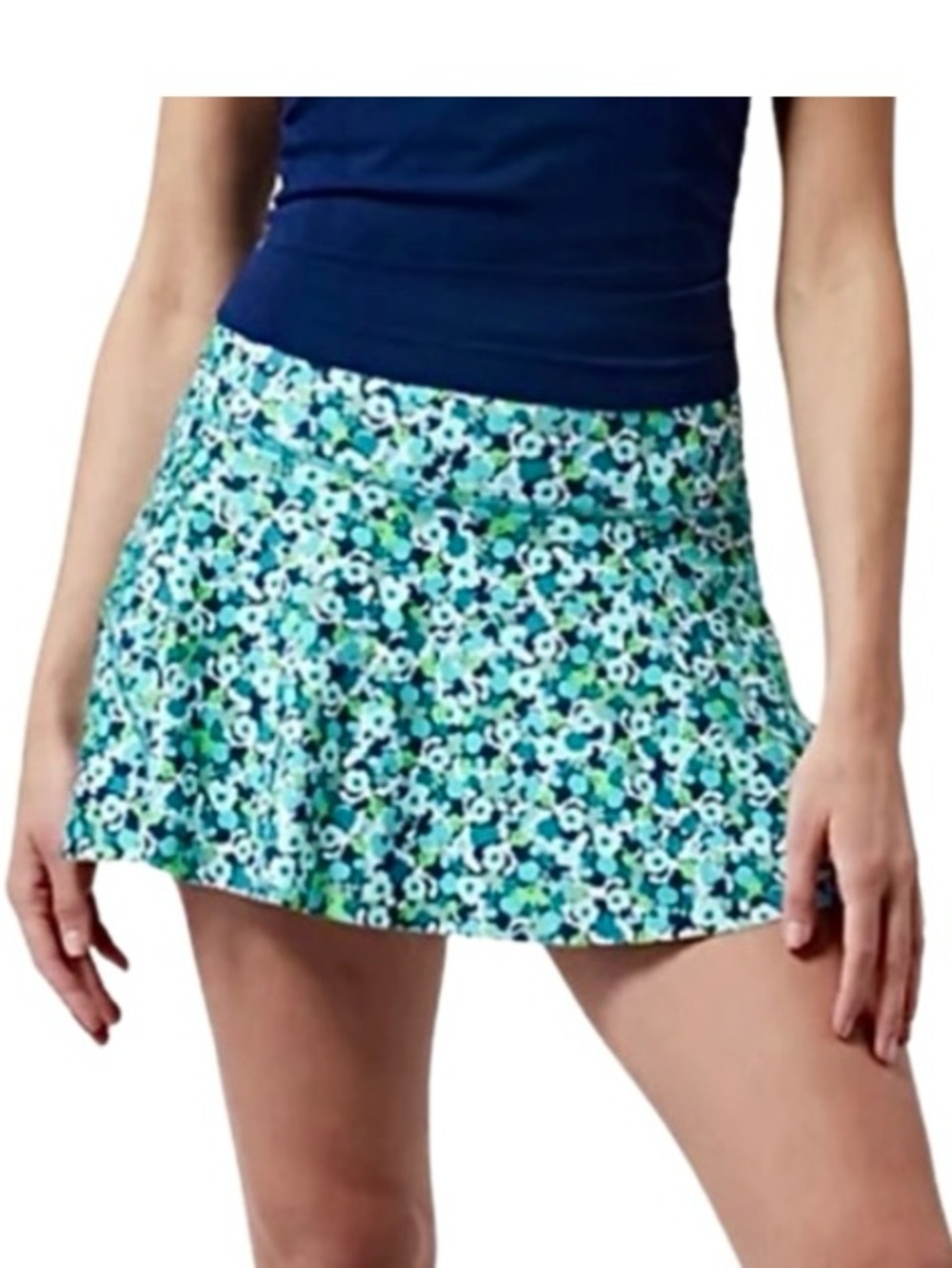 Athleta Ace Floral Printed Tennis Pickleball Skort Skirt